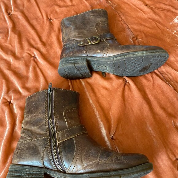 Born brown leather boots 7.5 - Picture 4 of 5
